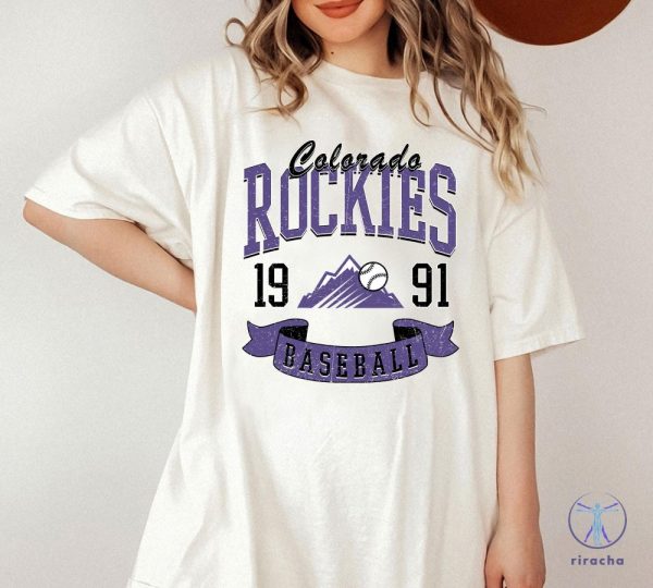 Vintage Colorado Rockies Shirt Colorado Baseball Shirt Colorado Rockies Tee Colorado Rockies Shirt riracha 3