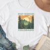 Colorado National Park Shirt Rocky Mountains T Shirt Colorado Graphic Shirt Colorado Rockies Shirt riracha 1