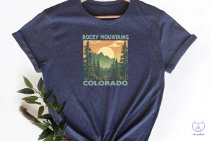 Colorado National Park Shirt Rocky Mountains T Shirt Colorado Graphic Shirt Colorado Rockies Shirt riracha 2