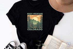 Colorado National Park Shirt Rocky Mountains T Shirt Colorado Graphic Shirt Colorado Rockies Shirt riracha 3