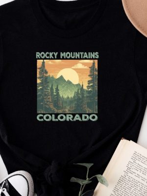 Colorado National Park Shirt Rocky Mountains T Shirt Colorado Graphic Shirt Colorado Rockies Shirt riracha 3