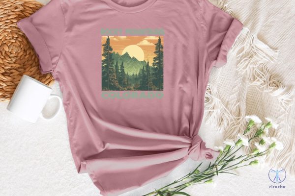 Colorado National Park Shirt Rocky Mountains T Shirt Colorado Graphic Shirt Colorado Rockies Shirt riracha 4