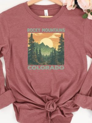 Colorado National Park Shirt Rocky Mountains T Shirt Colorado Graphic Shirt Colorado Rockies Shirt riracha 8