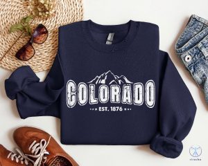 Colorado Sweatshirt Colorado Shirt Rocky Mountains Shirt Retro Colorado Shirt Colorado Rockies Shirt riracha 2