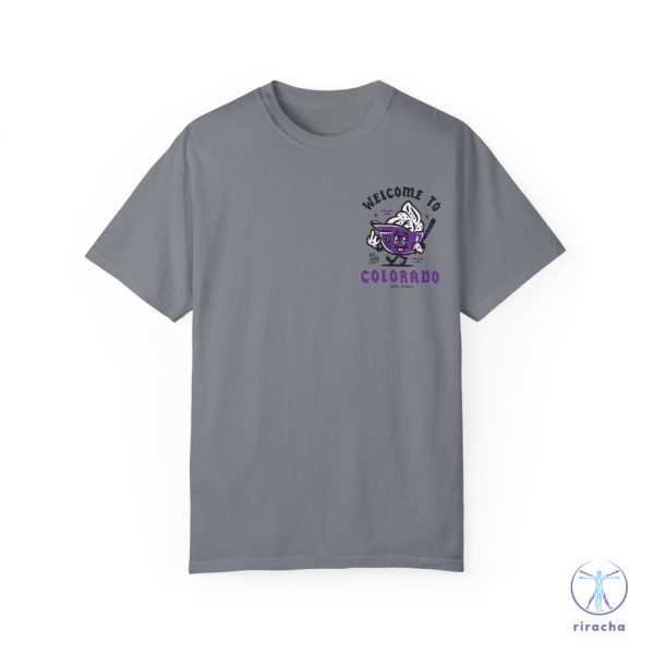 Colorado Rockies Welcome Shirt Colorado Rockies Shirt riracha 4