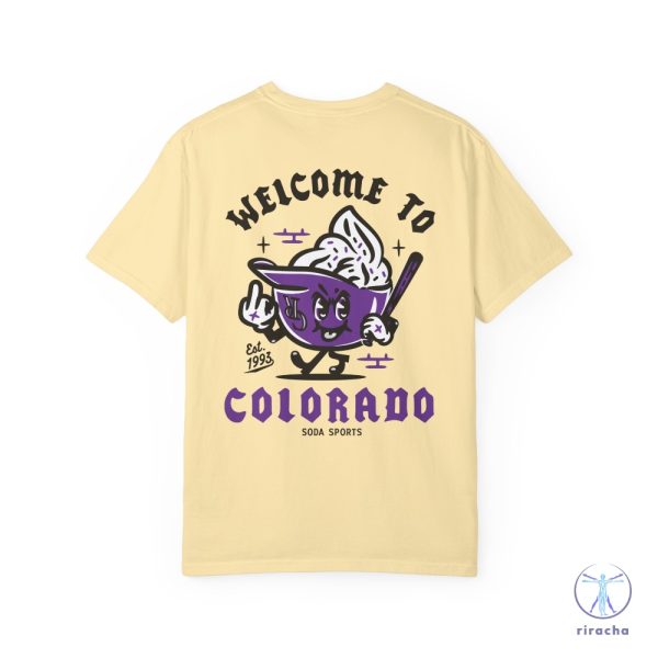 Colorado Rockies Welcome Shirt Colorado Rockies Shirt riracha 8