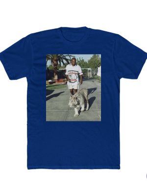 Mike Tyson Walking White Tiger Shirt Vintage 90S Tshirt Mike Tyson T Shirt riracha 4