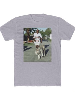 Mike Tyson Walking White Tiger Shirt Vintage 90S Tshirt Mike Tyson T Shirt riracha 5