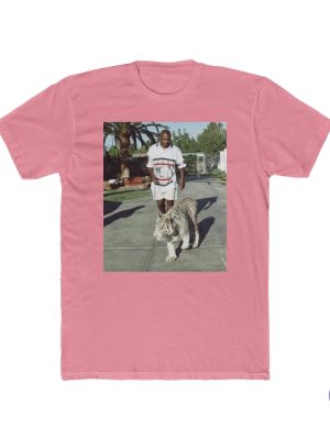 Mike Tyson Walking White Tiger Shirt Vintage 90S Tshirt Mike Tyson T Shirt riracha 7