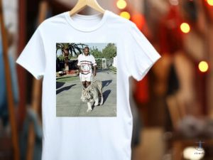 Mike Tyson Walking White Tiger Shirt Vintage 90S Tshirt Mike Tyson T Shirt riracha 9