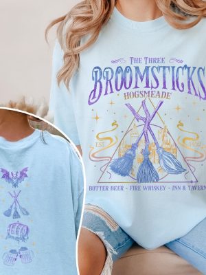 The Three Boomsticks Shirt Wizard Beer Shirt Broomstick Wizard Shirt Wizard World Shirt Bookish Shirt riracha 3