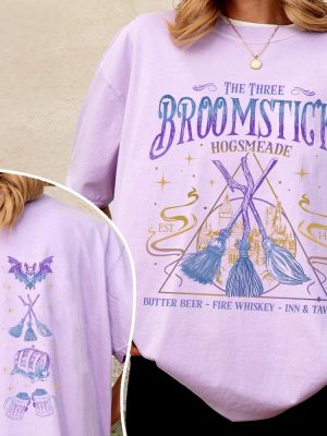 The Three Boomsticks Shirt Wizard Beer Shirt Broomstick Wizard Shirt Wizard World Shirt Bookish Shirt riracha 4