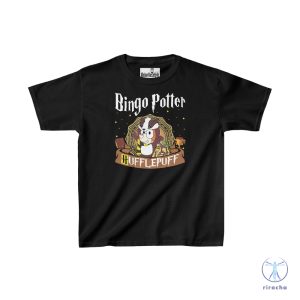 Bluey And Harry Potter Crossover Inspired Hufflepuff Shirt Magical Bluey Shirt riracha 3