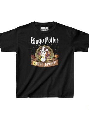 Bluey And Harry Potter Crossover Inspired Hufflepuff Shirt Magical Bluey Shirt riracha 3