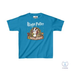 Bluey And Harry Potter Crossover Inspired Hufflepuff Shirt Magical Bluey Shirt riracha 5