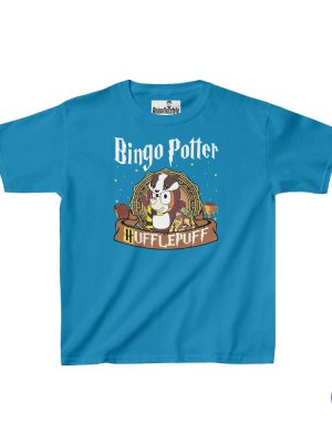 Bluey And Harry Potter Crossover Inspired Hufflepuff Shirt Magical Bluey Shirt riracha 5