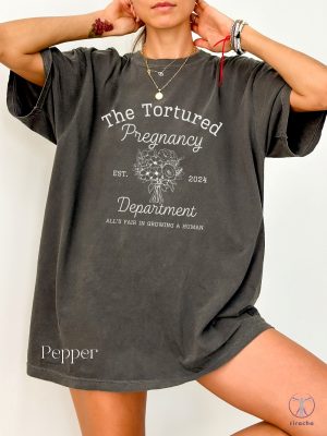 Tortured Pregnancy Shirt Pregnancy Department Shirt Taylor Swift Pregnancy Shirt riracha 3