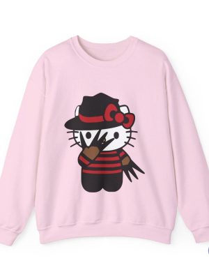 Halloween Hello Kitty Sweater Hello Kitty Crewneck Sweatshirt Hello Kitty Halloween Shirt riracha 5