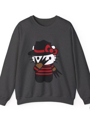 Halloween Hello Kitty Sweater Hello Kitty Crewneck Sweatshirt Hello Kitty Halloween Shirt riracha 6