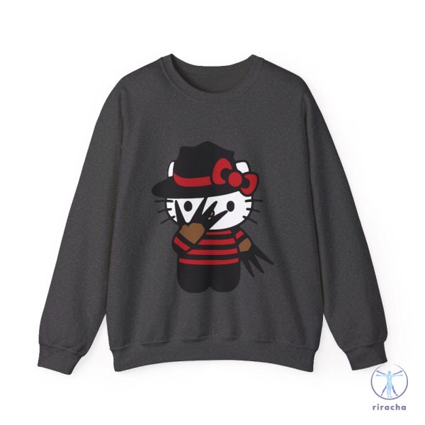 Halloween Hello Kitty Sweater Hello Kitty Crewneck Sweatshirt Hello Kitty Halloween Shirt riracha 6