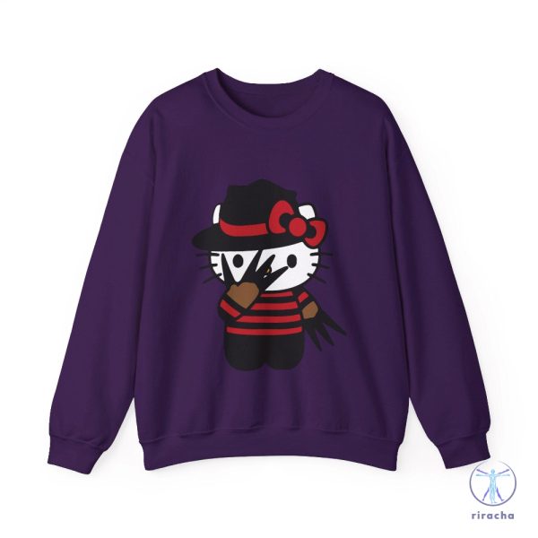 Halloween Hello Kitty Sweater Hello Kitty Crewneck Sweatshirt Hello Kitty Halloween Shirt riracha 7