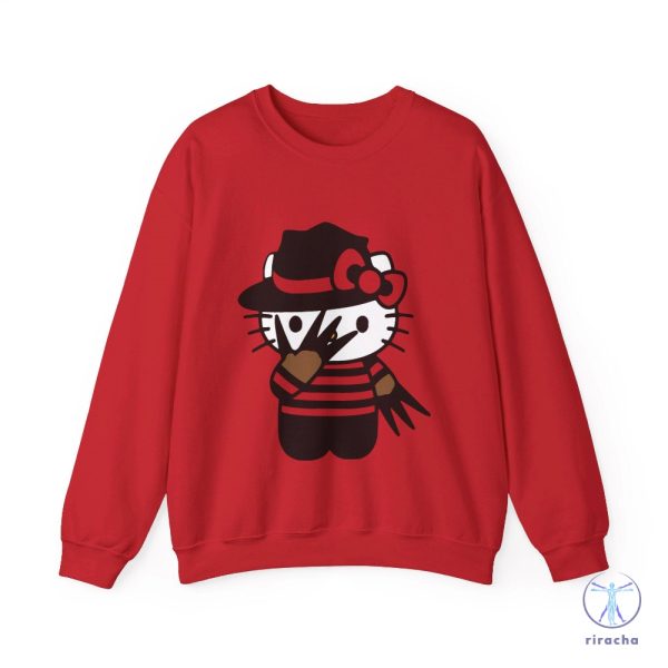 Halloween Hello Kitty Sweater Hello Kitty Crewneck Sweatshirt Hello Kitty Halloween Shirt riracha 8