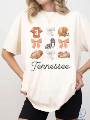 Tennessee Bow Shirt Tennesse Football Bow Shirt Coquette Tennessee Shirt Tennessee Vols T Shirt riracha 2