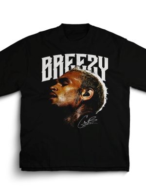 Chris Brown Breezy 11 11 Tour Big Face Shirt Chris Brown Breezy Hoodie Chris Brown Albums Breezy Album riracha 3