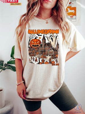 Halloweentown University Shirt Vintage Halloween Shirt Fall Autumn Season Shirt Halloweentown Shirt riracha 3 1