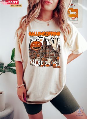 Halloweentown University Shirt Vintage Halloween Shirt Fall Autumn Season Shirt Halloweentown Shirt riracha 3 1