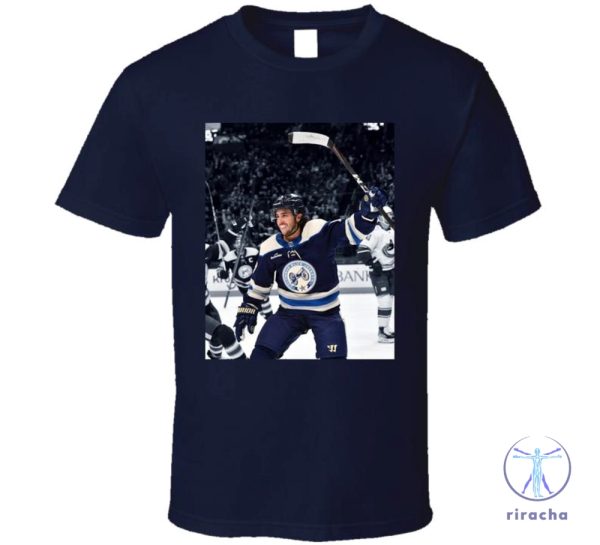 Johnny Gaudreau Hockey Tribute Fan T Shirt Johnny Hockey Shirt riracha 1