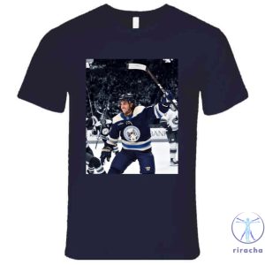 Johnny Gaudreau Hockey Tribute Fan T Shirt Johnny Hockey Shirt riracha 4