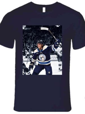 Johnny Gaudreau Hockey Tribute Fan T Shirt Johnny Hockey Shirt riracha 4