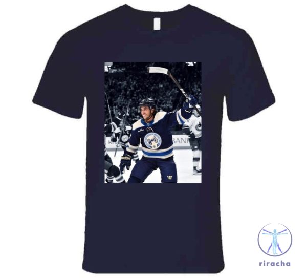 Johnny Gaudreau Hockey Tribute Fan T Shirt Johnny Hockey Shirt riracha 4