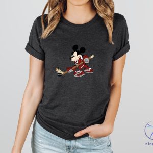 Mickey Mouse Hockey Shirt Hockey Shirt Funny Hockey Player Shirt riracha 3