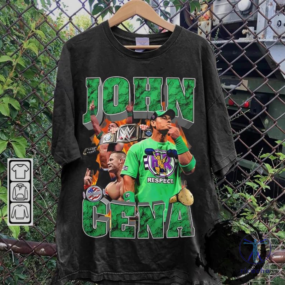 John Cena Vintage 90S Graphic Style T Shirt John Cena Shirt John Cena New Shirt