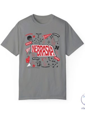 Nebraska Gameday Football Shirt Husker Football T Shirt Fall Nebraska Gameday Top Nebraska Volleyball Shirt riracha 3