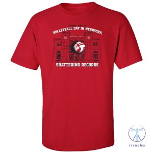 Nebraska Volleyball Shirt Every Day Is Volleyball Day In Nebraska Nebraska Volleyball Shirt riracha 4