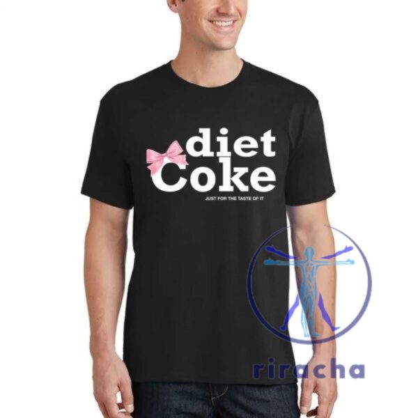 Viral Pink Diet Coke Just For The Taste Of It Shirt Pink Diet Coke Shirt riracha 1