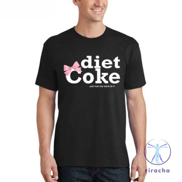 Viral Pink Diet Coke Just For The Taste Of It Shirt Pink Diet Coke Shirt riracha 2