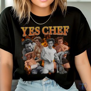 Jeremy Allen White Calvin Klein Yes Chef Shirt Tshirt The Bear 90S Bootleg Retro Merch riracha 4