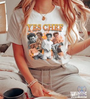 Jeremy Allen White Calvin Klein Yes Chef Shirt Tshirt The Bear 90S Bootleg Retro Merch riracha 5