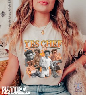 Jeremy Allen White Calvin Klein Yes Chef Shirt Tshirt The Bear 90S Bootleg Retro Merch riracha 6