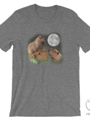 Three Moon Capybaras Shirt Capybara Capybara Shirt Capybara Tshirt Capybara T Shirt riracha 2