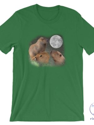 Three Moon Capybaras Shirt Capybara Capybara Shirt Capybara Tshirt Capybara T Shirt riracha 3