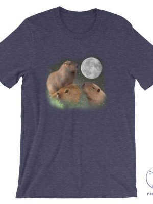 Three Moon Capybaras Shirt Capybara Capybara Shirt Capybara Tshirt Capybara T Shirt riracha 4