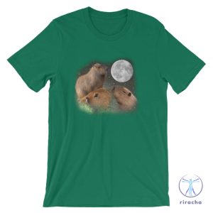 Three Moon Capybaras Shirt Capybara Capybara Shirt Capybara Tshirt Capybara T Shirt riracha 5