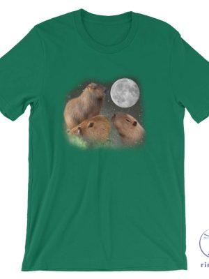 Three Moon Capybaras Shirt Capybara Capybara Shirt Capybara Tshirt Capybara T Shirt riracha 5