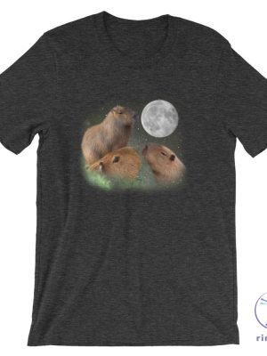 Three Moon Capybaras Shirt Capybara Capybara Shirt Capybara Tshirt Capybara T Shirt riracha 6