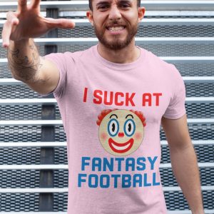 Clown I Suck At Fantasy Football Shirt I Suck At Fantasy Football Shirt riracha 6